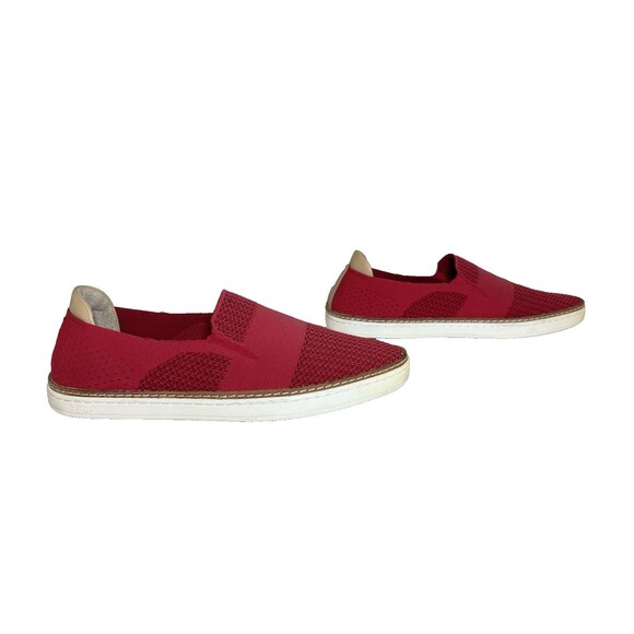 UGG‎ Australia Sammy Red Knit Slip On Sneaker Shoes Women's 10 - Picture 4 of 8